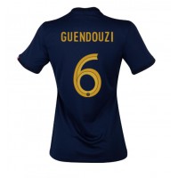 France Matteo Guendouzi #6 Replica Home Shirt Ladies World Cup 2022 Short Sleeve